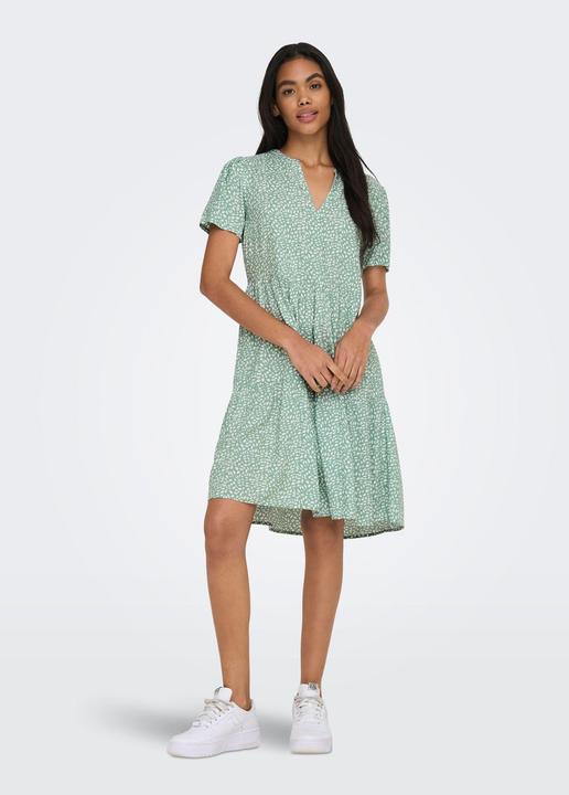 Produktbild Only V-Ausschnitt Kleid mit kurzen Ärmeln (S)
