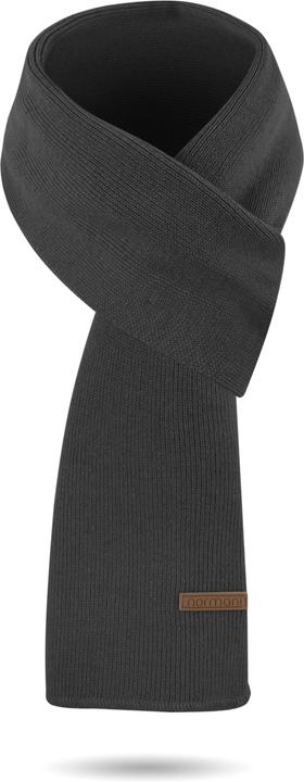 Actual product image Normani Winter set made of merino wool scarf and hat smooth Yuma - 9115