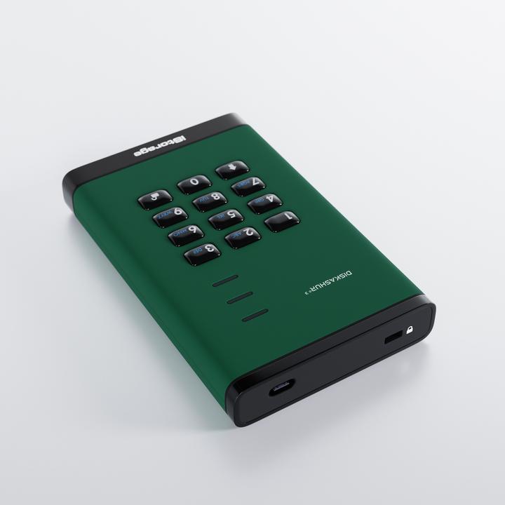 Produktbild iStorage diskAshur3 SSD 8TB - Green (8 TB)