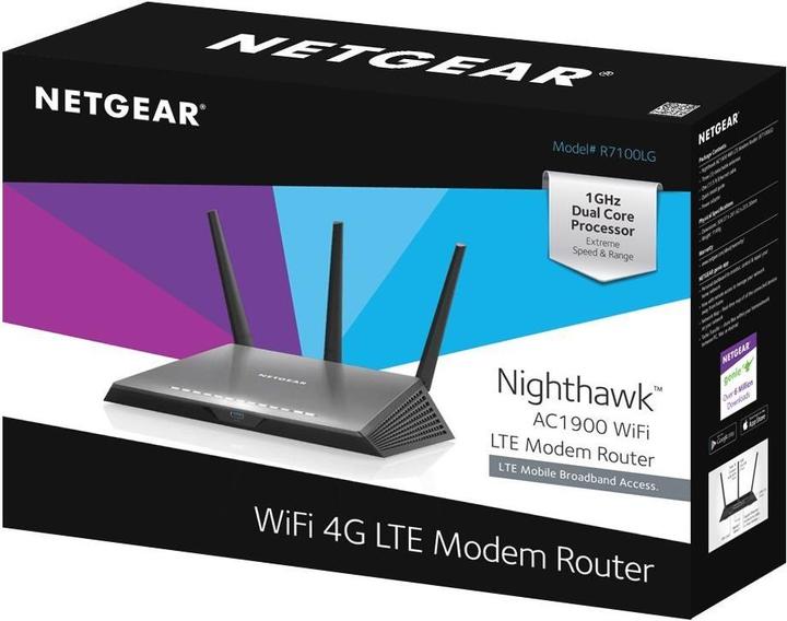 Actual product image Netgear R7100LG Nighthawk