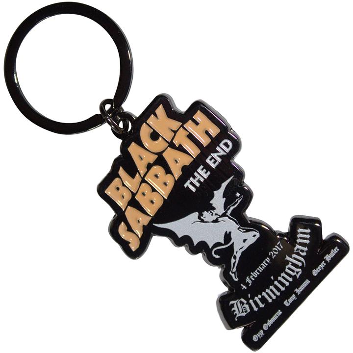 Actual product image Black Sabbath The End Keyring