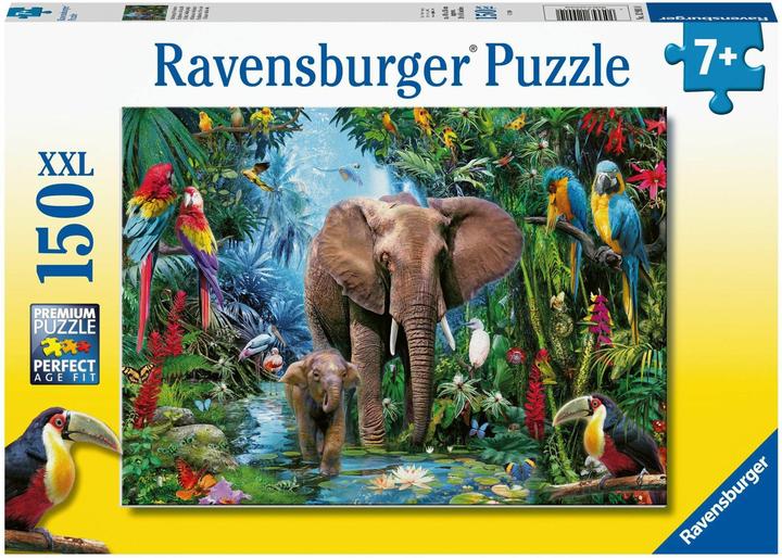 Immagine prodotto Ravensburger Elefanti della giungla (150 pezzi)