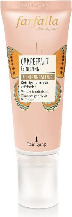 Immagine prodotto Farfalla GRAPEFRUIT Cleansing - Fluido detergente ultrasoft (Lozione detergente, 75 ml)