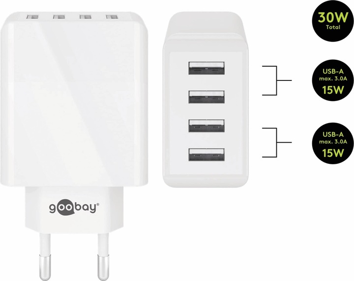 Actual product image Goobay Power supply (30 W)