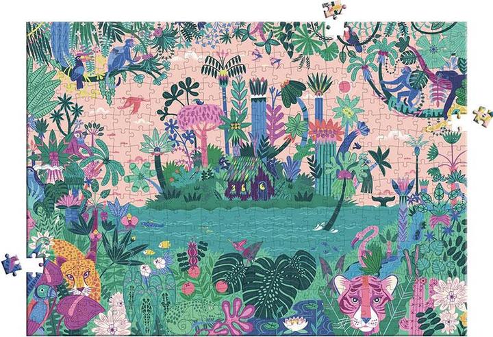 Image du produit Puzzle / Jungle enchantée (500 pièces)