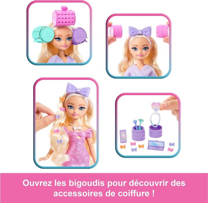 Produktbild Barbie Dream Besties Malibu Get Ready With Me Haarspiel-Puppe