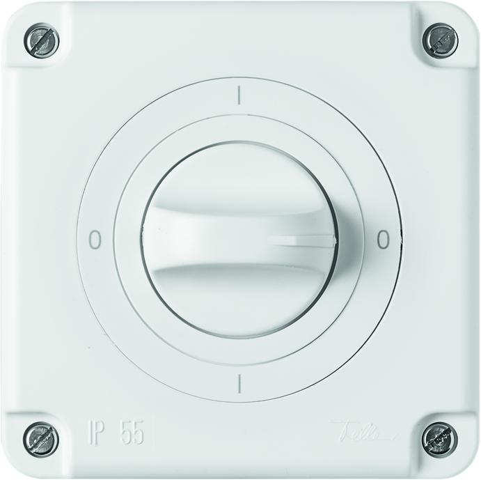 Produktbild Feller NUP Aus 0/1 polig weiss