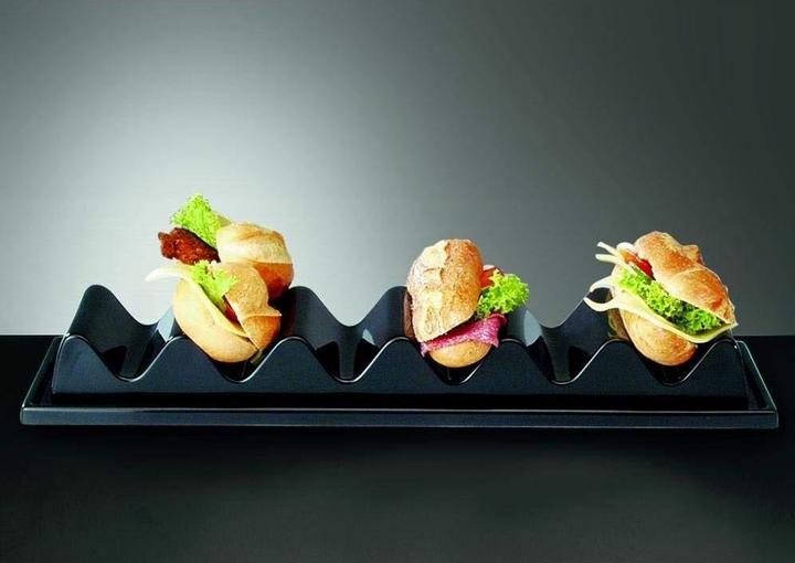 Actual product image APS Snack presenter polystyrene