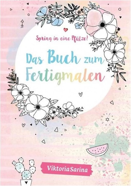 Produktbild Spring in eine Pfütze. Das Buch zum Fertigmalen
