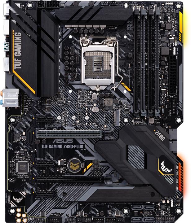 ASUS TUF Gaming Z490-PLUS (LGA 1200, Intel Z490, ATX)
