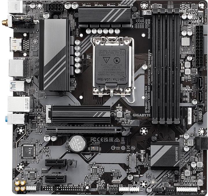 Gigabyte B760M DS3H AX (LGA 1700, Intel B760, mATX)