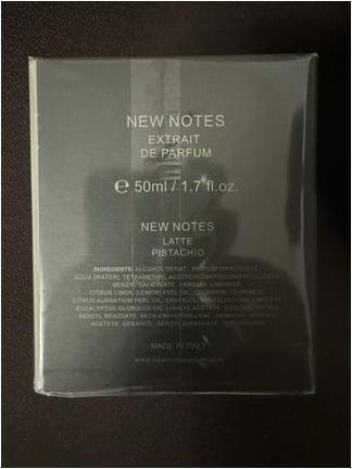 Actual product image New Notes Latte Pistachio Extrait De Parfum (Extrait De Parfum, 50 ml)