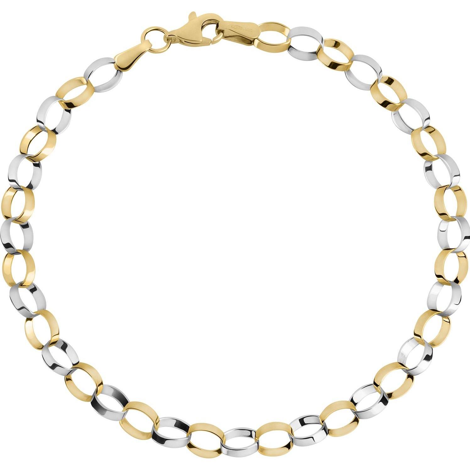 Christ, Armschmuck, Armband, (19 cm, 585er Weissgold, 585er Gelbgold)