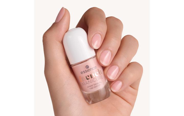 Actual product image essence Sheer Beauty Nail polish 02 rosé on ice (02 rosé on ice, Colour paint)