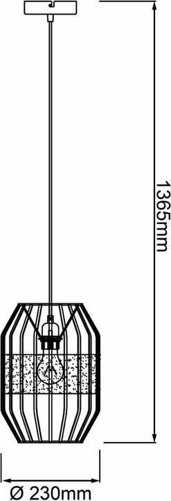 Actual product image Brilliant Slope E27 / PE1 / w/o bulb Pendelleuchte 23cm (E27, 52 lm)