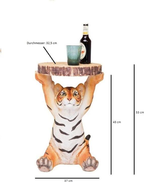 Image du produit Kare Design Tiger (37 x 35 x 53 cm)
