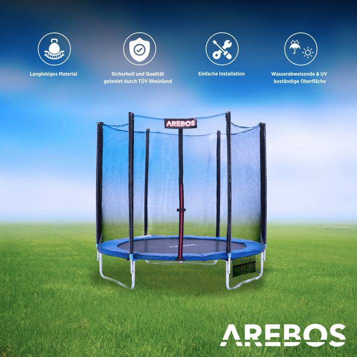 Actual product image Arebos Trampoline edge cover