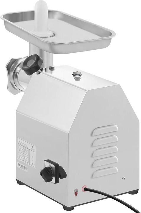 Immagine prodotto Royal Catering Tritacarne elettrico in acciaio inox- Rotazione in senso inverso - 140 kg/h