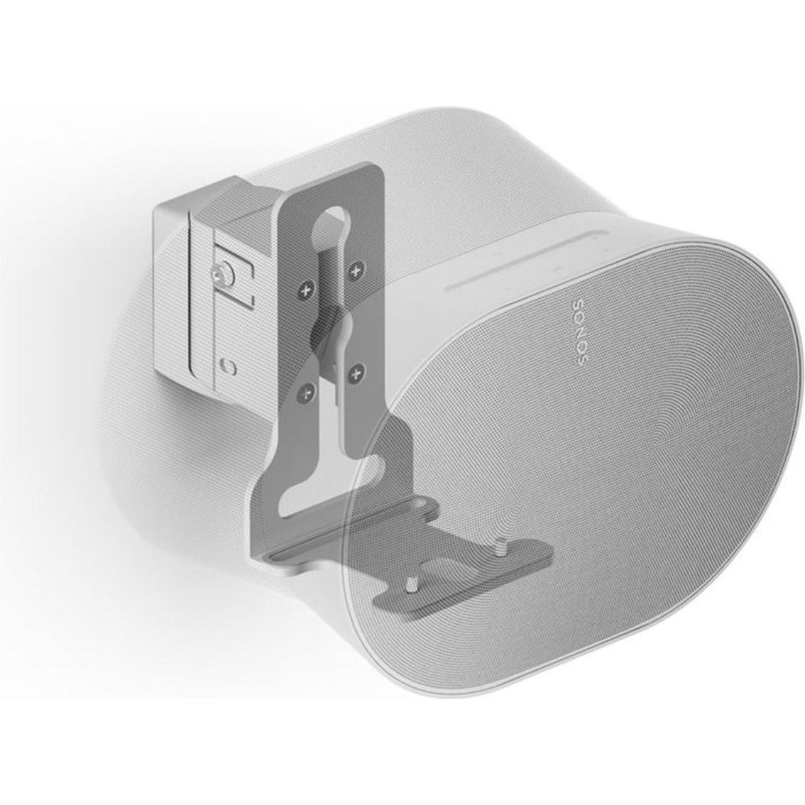 Flexson Wandhalter Sonos Era 300 (1 Stk., Wandmontage, Schwenkbar, Neigbar), Lautsprecher Ständer + Wandmontage, Weiss