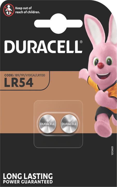Duracell Electronics (2 pcs., AG10, 65 mAh)