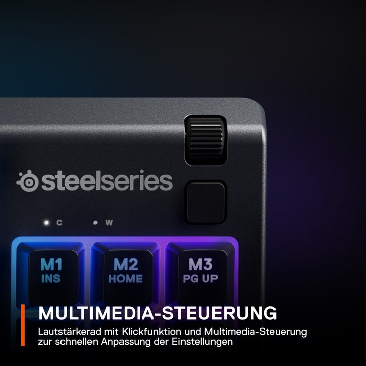 Actual product image SteelSeries Apex 3 TKL (DE, Cable)