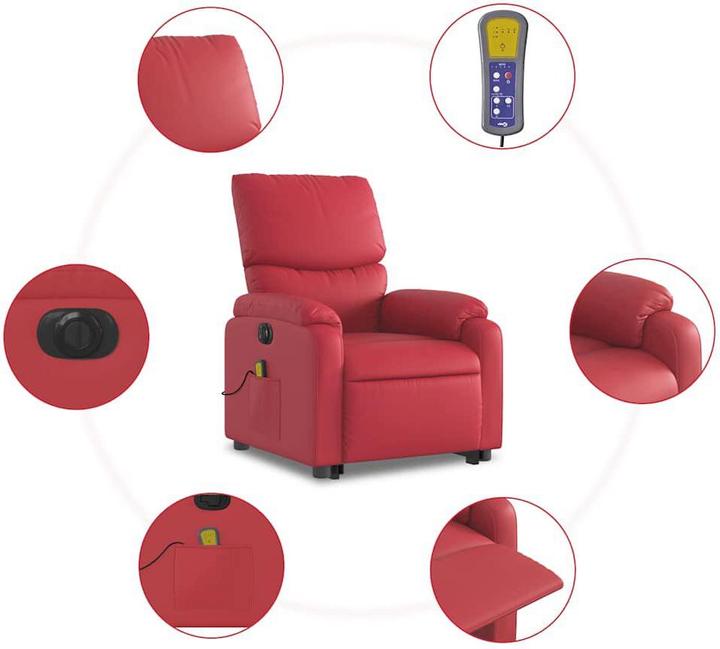 Produktbild vidaXL Massagesessel mit Aufstehhilfe