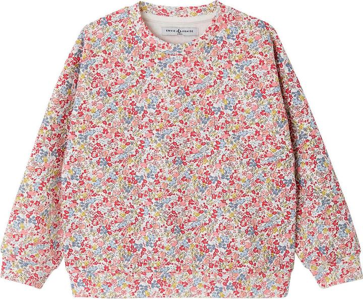 Produktbild Envie de Fraise Mädchen Sweatshirt Blumen-Capsule, Bio-Baumwolle (110)
