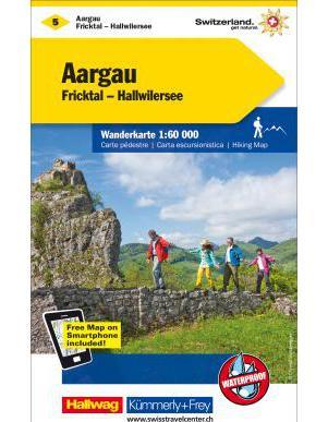 Produktbild Wanderkarte Aargau