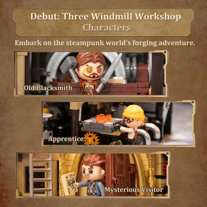Produktbild Pantasy Steampunk Windmill Workshop