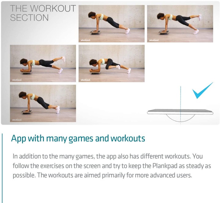 Actual product image Plankpad Pro