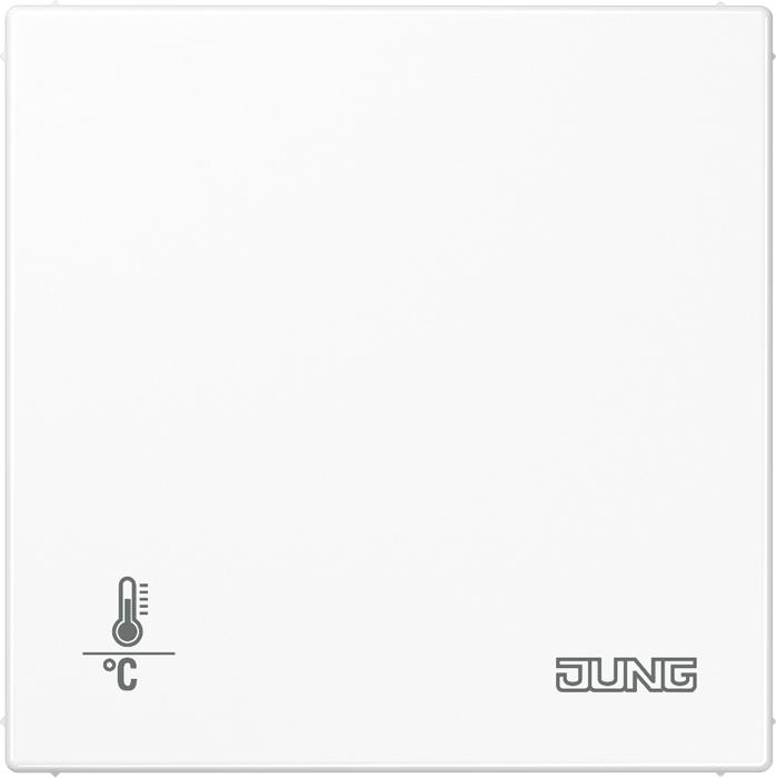 Actual product image JUNG Room thermostat UP LS KNX aws glz LS2178ORTSWW