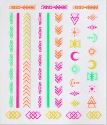 Produktbild essence Neon Vibes Nail Art Sticker (Kunstnägel, Rose and Shine)