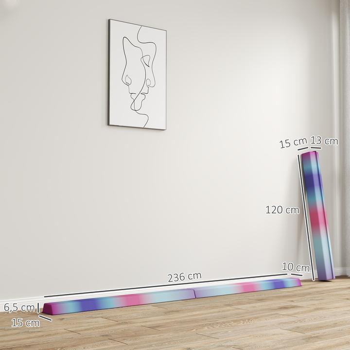 Immagine prodotto SportNow Schwebebalken Kunststoff, Polyester Mehrfarbig