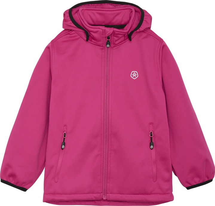Produktbild Color Kids Softshell W. Fleece Festival Fuchsia (140)