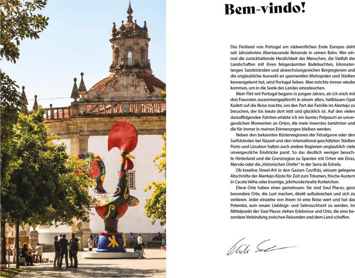 Actual product image Soul Places Portugal – Die Seele Portugals spüren (German, Thilo Scheu, 2023)