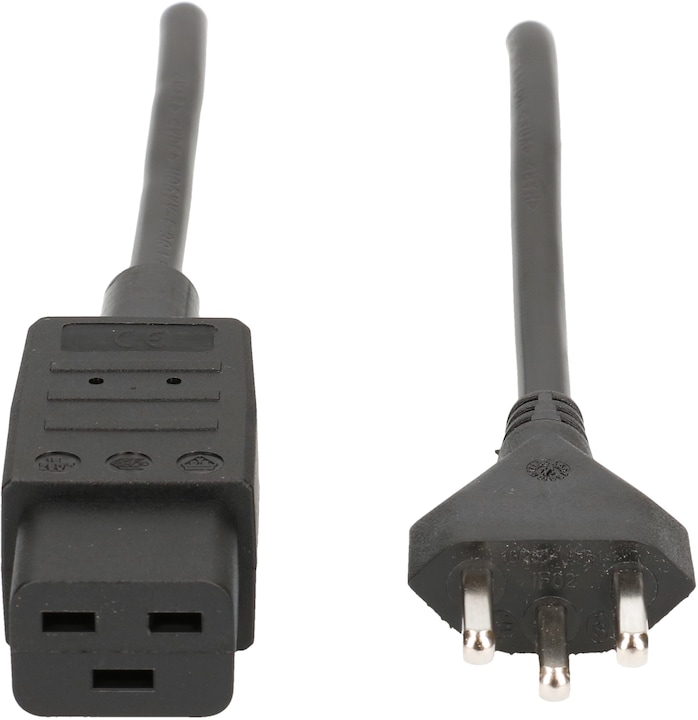 Produktbild Max Hauri TD-Apparatekabel H05VV-F3G1.5 Typ 23 / C19 (3 m)