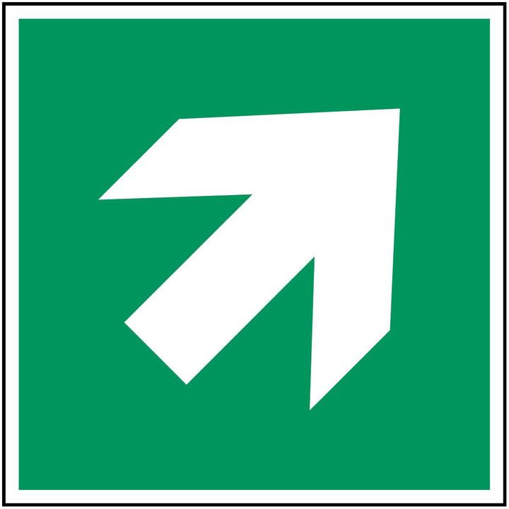 Energie-Label Brady ISO Safety Sign - Direction