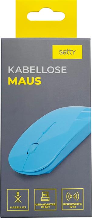 Produktbild Setty Wirless mouse blue R Home Office (Kabellos)