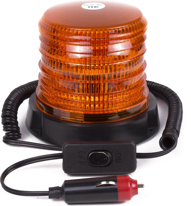 Actual product image Benson LED-Warnleuchte orange 12V