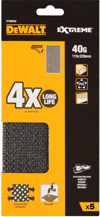 Produktbild DeWalt Schleifgitter (40)