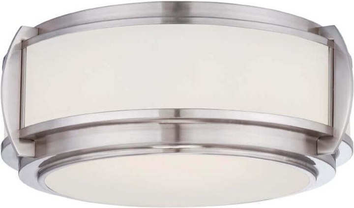 Image du produit Elstead Lighting Wilkinson Plafonnier E27 triple nickel brossé (E27)