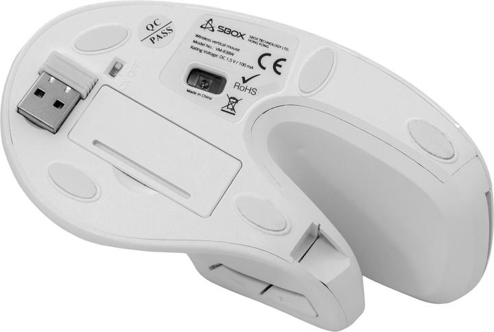 Produktbild Sbox VM-838W Vertical Wireless White (Kabelgebunden)
