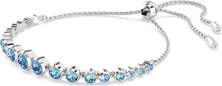 Immagine prodotto Swarovski Imber Tennis Armband Gemischte Rundschliffe Blau (24 cm, Metallo Swarovski)