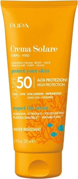Immagine prodotto Pupa Milano Crema di protezione solare SPF 50 per Unisex 6,76 oz (Crema solare, SPF 50, 676 ml, 191.64 g)