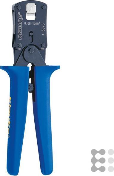 Productafbeelding Klauke Kabeltang K303 Dubbele draadeindhulzen 2x0,5-4qmm K303 (190 mm)