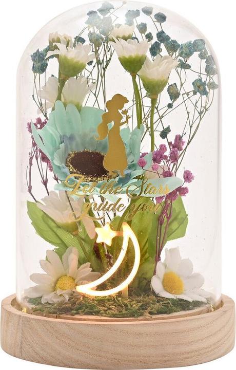 Image du produit Widdop Disney Princess Jasmine florals in a clonche with neon light