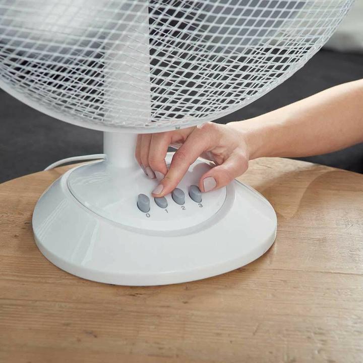 Actual product image Black & Decker Black+Decker BXEFD42E Table Fan BXDF42E, 40, Plastic White (54 dB)