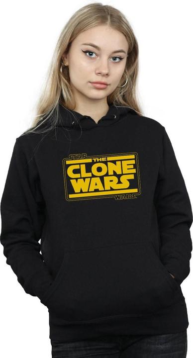 Produktbild Star Wars Clone Wars Logo Kapuzenpullover (M)
