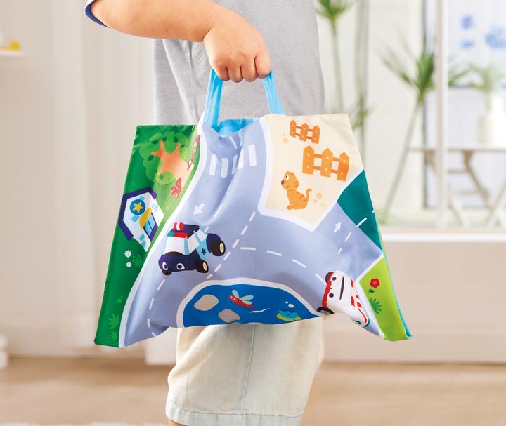 Produktbild Hape Pull-Back Plush Car Set