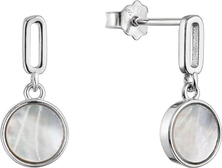 Immagine prodotto Evolution Group Elegante Hängeohrringe aus Silber mit Perlen 11518.1 (Argento)